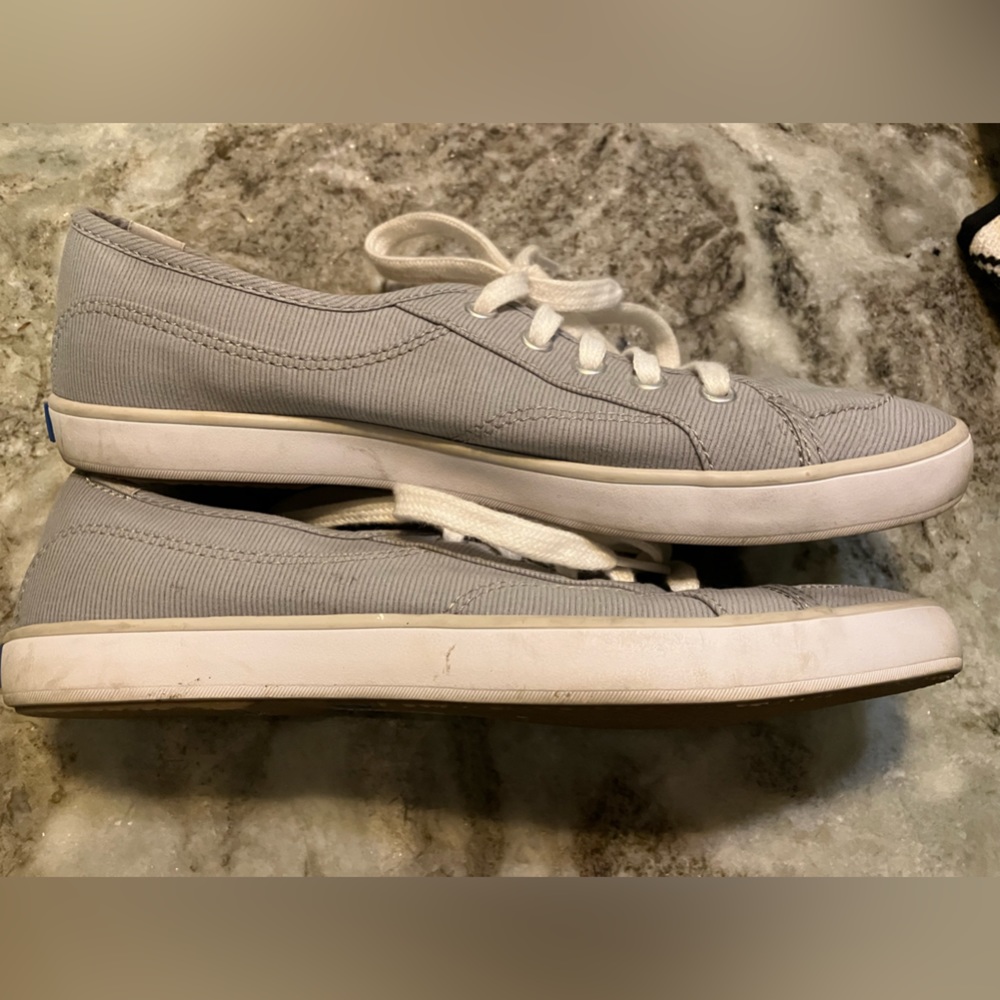 Keds WF63024 Grace Sneakers Womens Light Gray Lace Up 7